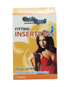 Fitting Insertions Vaginal Tighten 4tablets