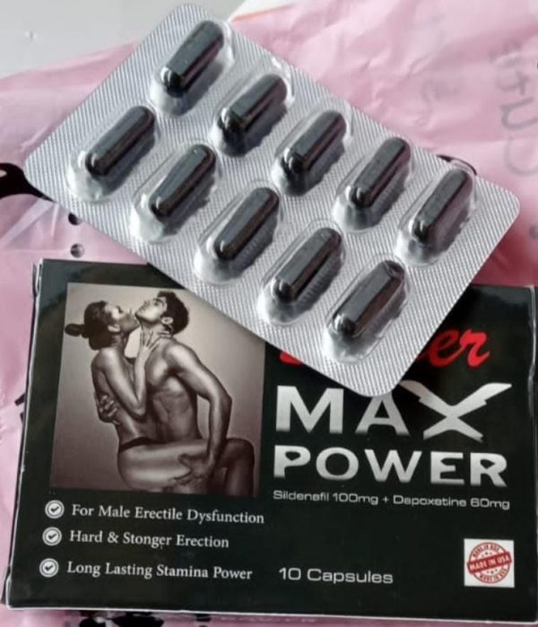 super-max-power-men-10capsule-sildenafil-100mg-and-dapoxetine-60mg